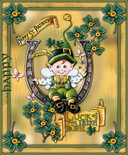 Happy Saint Patrick's Day Tag